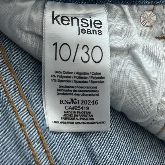Kensie Jeans Vintage Luxe The Juliet High Rise Slim Stretch Jeans - Picture 9 of 13